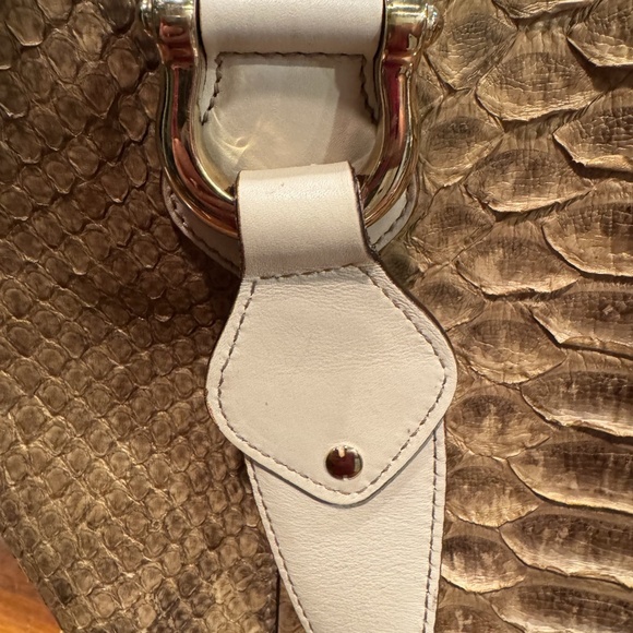 Womens, GUCCI Python Hobo Tote Bag. - Picture 3 of 10